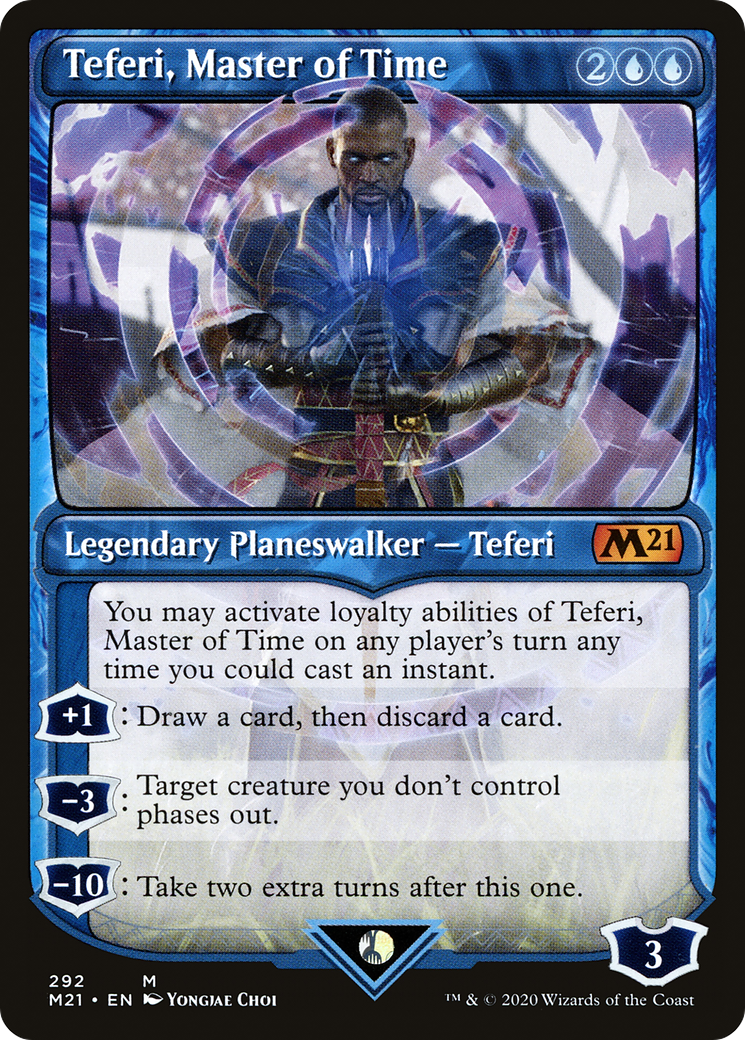 Teferi, Maître du Temps (M21-292) - Coffret de base 2021 : (Vitrine) 