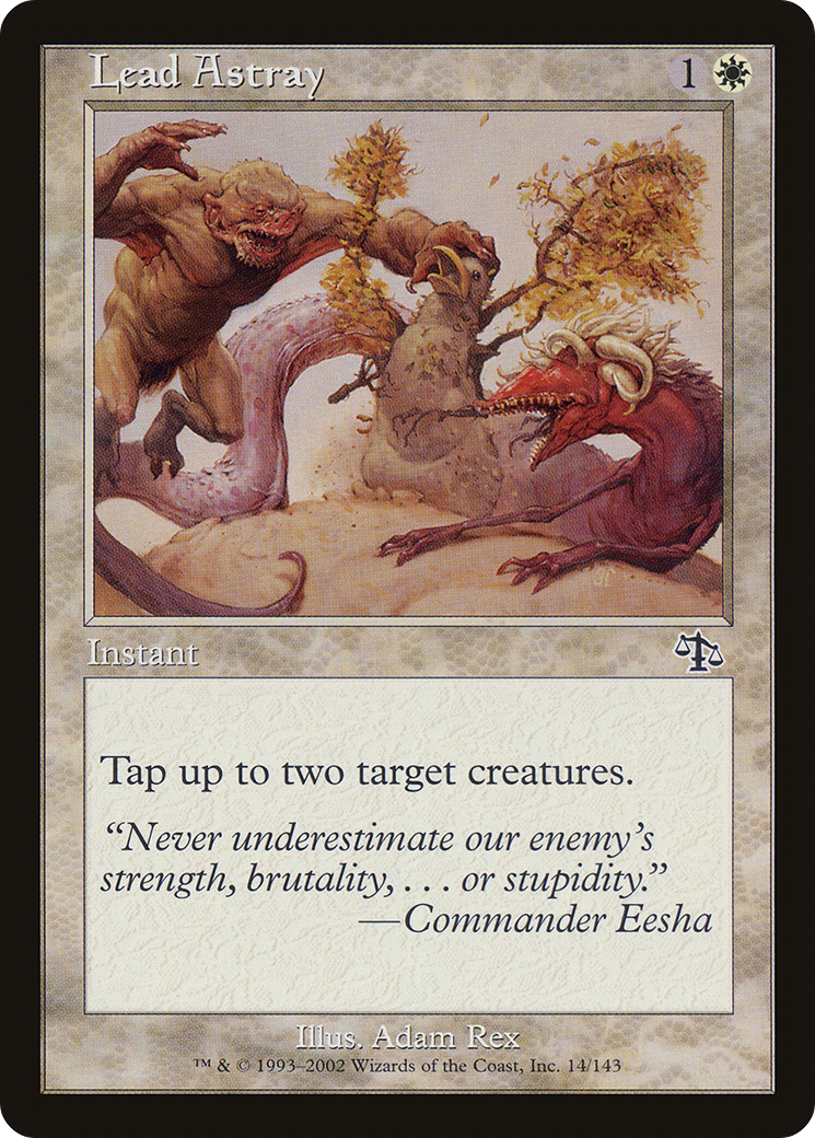 Lead Astray (JUD-014) - Jugement Foil 