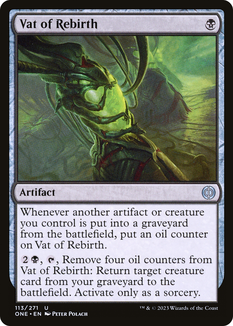 Vat of Rebirth (ONE-113) - Phyrexia: All Will Be One