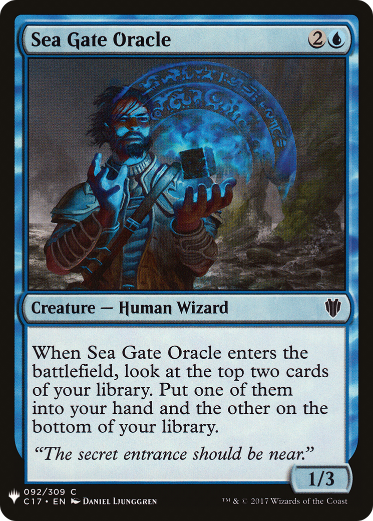 Sea Gate Oracle (C17) (LIST-C17-92) - The List