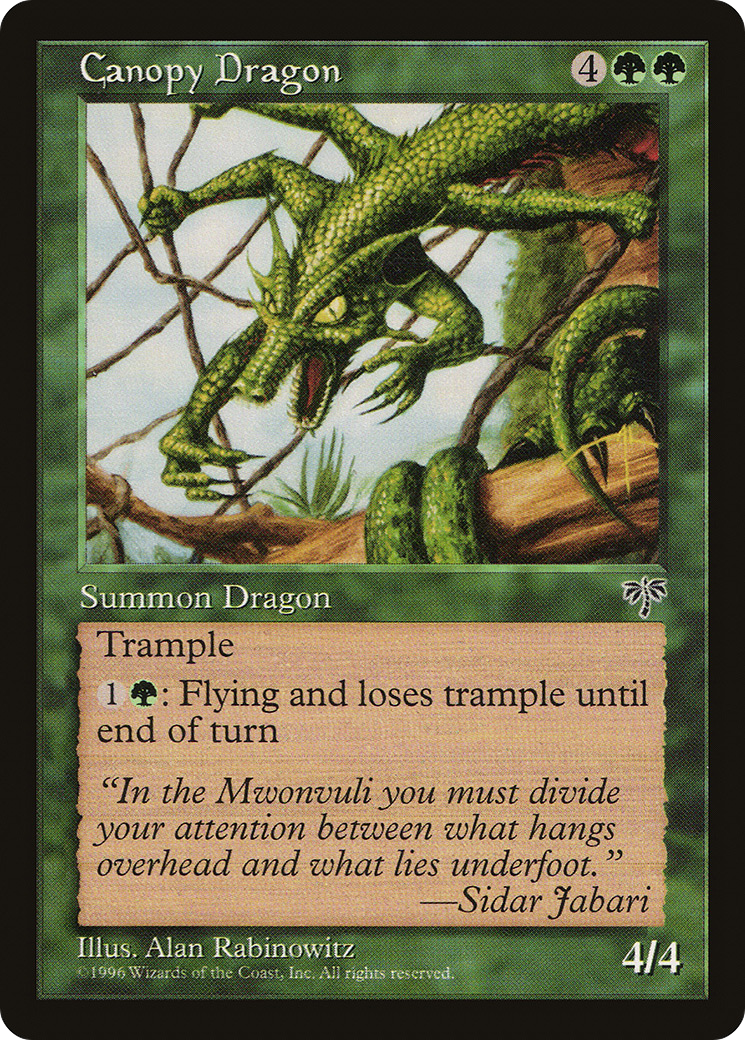 Dragon de la Canopée (MIR-209) - Mirage 