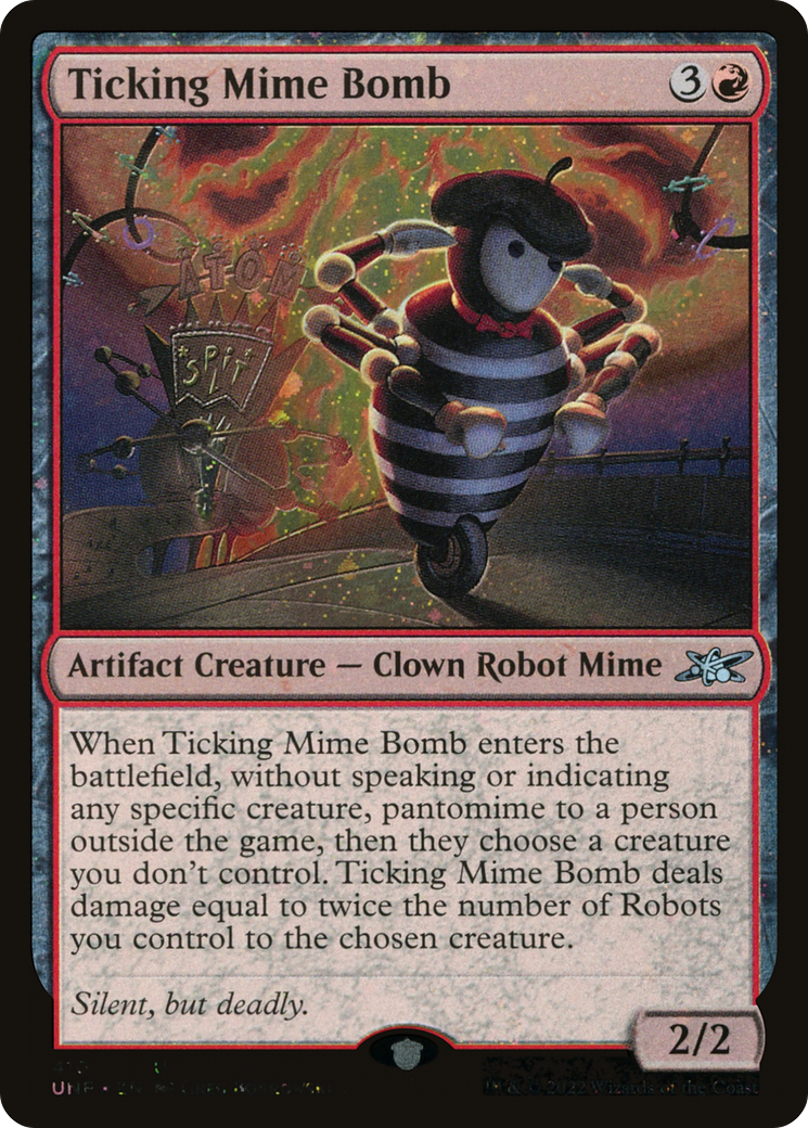 Bombe Mime à retardement (UNF-410) - Unfinity Foil 