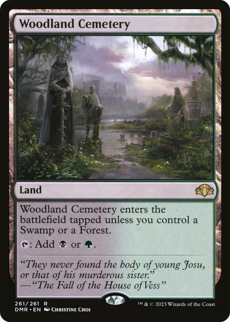 Woodland Cemetery (DMR-261) - Dominaria Remastered