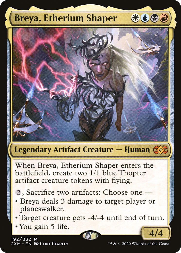Breya, façonneuse d'étherium (2XM-192) - Double Masters Foil