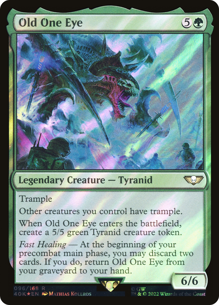 Vieux Borgne (40K-96★) - Commander Foil de Warhammer 40,000 