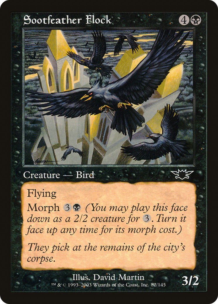 Vol de plumes de suie (LGN-082) - Legions Foil 