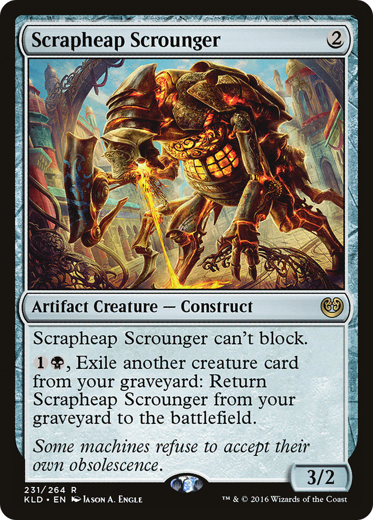 Le Scrounger du tas de ferraille (KLD-231) - Kaladesh Foil 