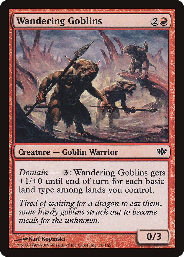 Gobelins errants (CON-076) - Conflux Foil 