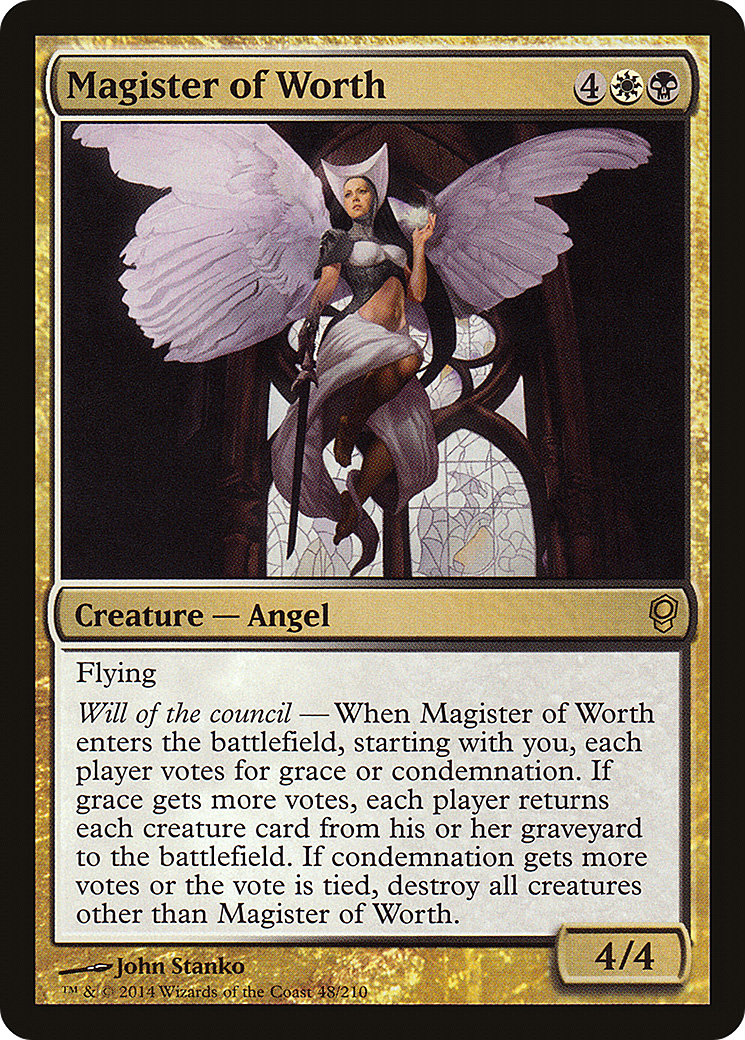 Magister of Worth (CNS-048) - Conspiration Foil