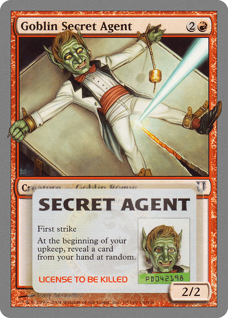 Agent secret gobelin (UNH-079) - Dérangé 