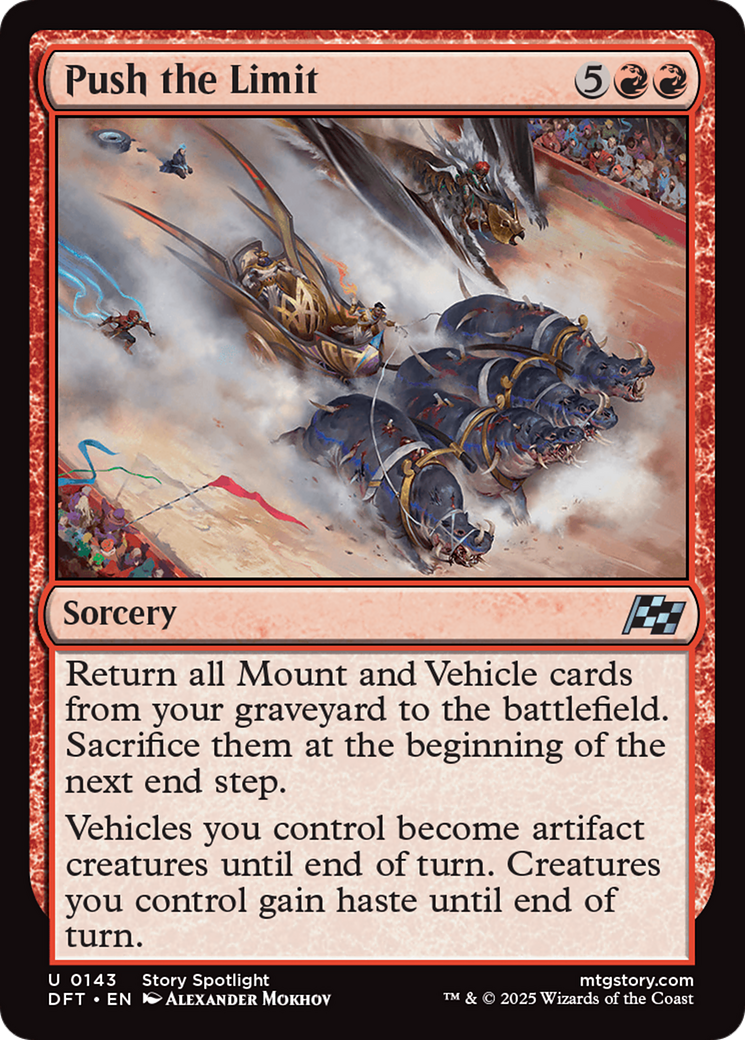 Repousser les limites (-143) - Aetherdrift Foil 