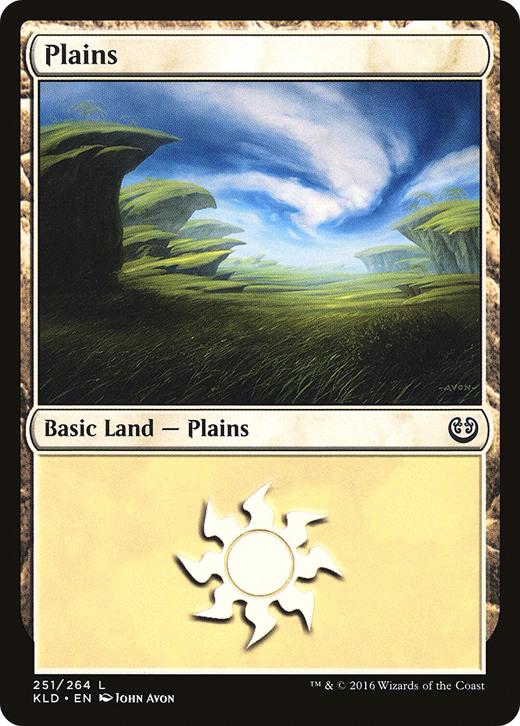 Plaines (KLD-251) - Feuille de Kaladesh 