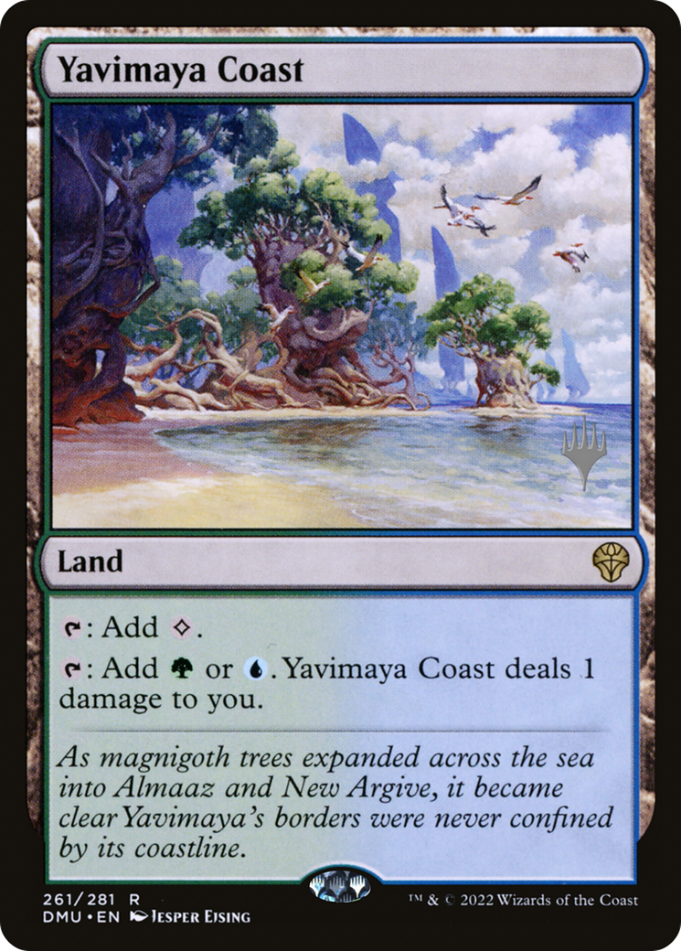 Yavimaya Coast (PPDMU-261) - Dominaria United Promos