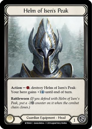 Helm of Isen's Peak (WTR042-C) - Welcome to Rathe Unlimited Edition