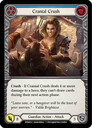 Cranial Crush (WTR045) - Bienvenue dans l'édition illimitée de Rathe 