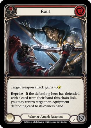 Rout (WTR120) - Bienvenue à Rathe 1ère édition Rainbow Foil 