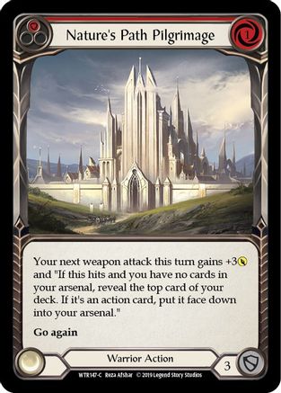 Pèlerinage sur le chemin de la nature (rouge) (WTR147) - Bienvenue à Rathe, 1ère édition, feuille arc-en-ciel 