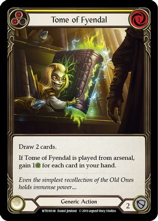Tome de Fyendal (WTR160) - Bienvenue à Rathe Édition illimitée Rainbow Foil 