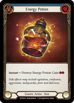 Potion énergétique (WTR170) - Bienvenue à Rathe 1ère édition Rainbow Foil 