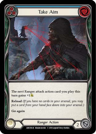 Visez (bleu) (ARC056) - Arcane Rising Édition illimitée Rainbow Foil 