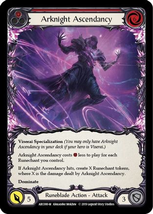 Arknight Ascendancy (ARC080) - Arcane Rising Édition illimitée Rainbow Foil