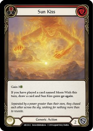 Sun Kiss (Rouge) (ARC212) - Arcane Rising Édition illimitée Rainbow Foil 