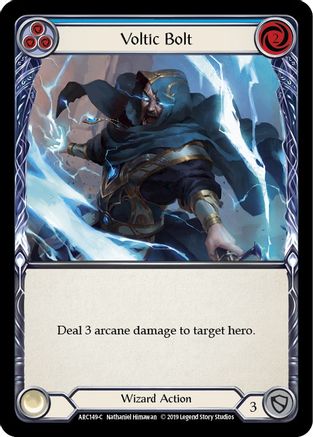 Voltic Bolt (bleu) (ARC149) - Arcane Rising Édition illimitée Rainbow Foil 