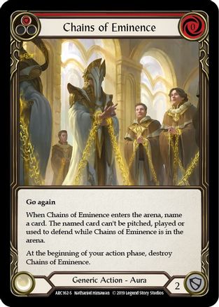 Chains of Eminence (ARC162) - Arcane Rising Unlimited Edition