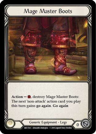 Bottes de maître mage (ARC154) - Arcane Rising Édition illimitée Arc-en-ciel 