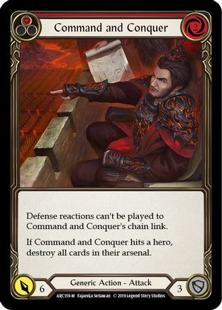 Command and Conquer (ARC159) - Édition illimitée d'Arcane Rising 