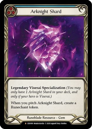 Éclat d'Arknight (CRU000) - Crucible of War Édition illimitée Arc-en-ciel 