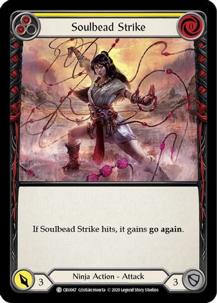 Soulbead Strike (jaune) (CRU067) - Crucible of War Édition illimitée 
