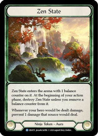 État Zen (CRU075) - Crucible of War Édition illimitée 
