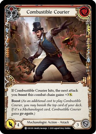 Courrier combustible (rouge) (CRU109) - Crucible of War Édition illimitée 