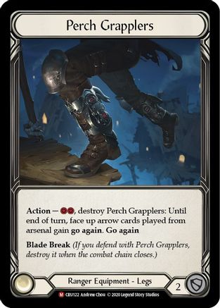 Perch Grapplers (CRU122) - Crucible of War Unlimited Edition Rainbow Foil