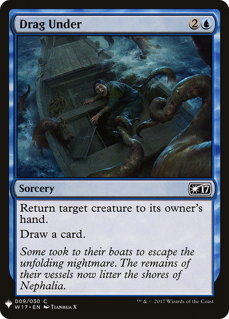 Drag Under (LIST-009) - The List