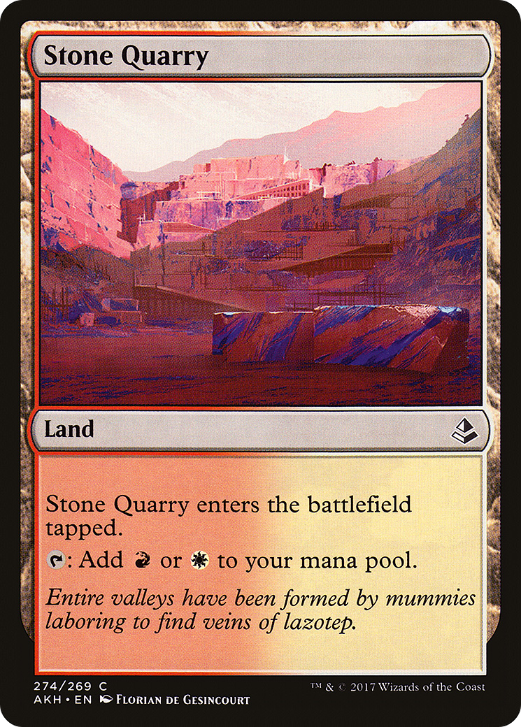 Carrière de pierre (AKH-274) - Amonkhet 