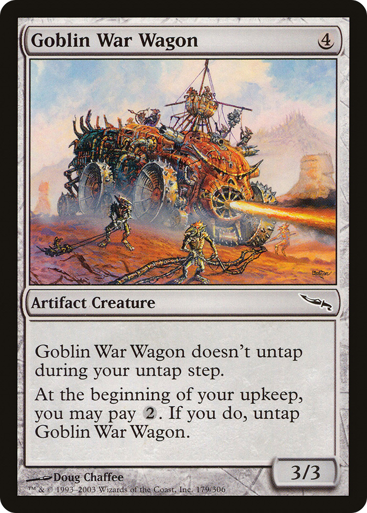 Chariot de guerre gobelin (MRD-179) - Mirrodin Foil 