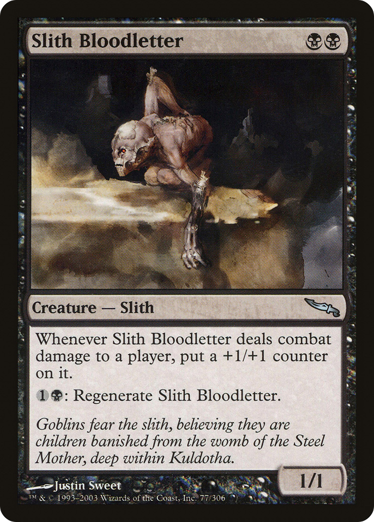Slith Bloodletter (MRD-077) - Mirrodin Foil 