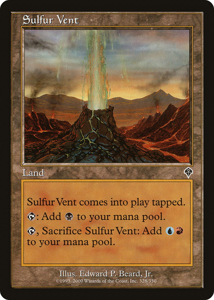 Sulfur Vent (INV-328) - Feuille d'invasion 