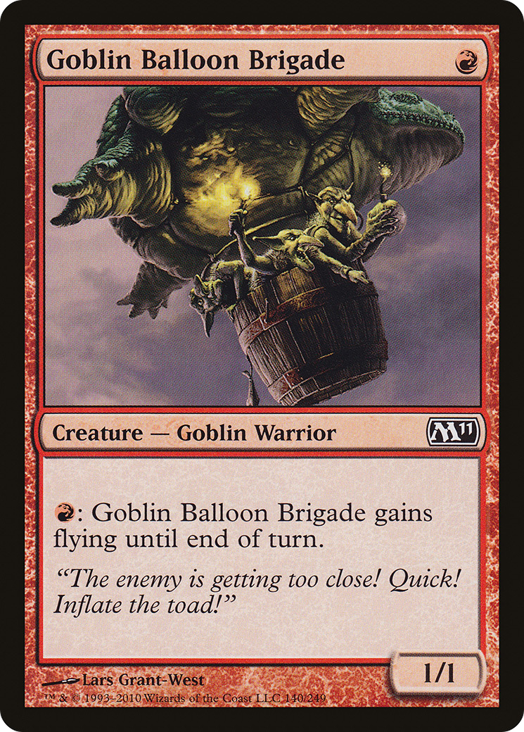 Brigade de ballons gobelins (M11-140) - Magic 2011 Foil