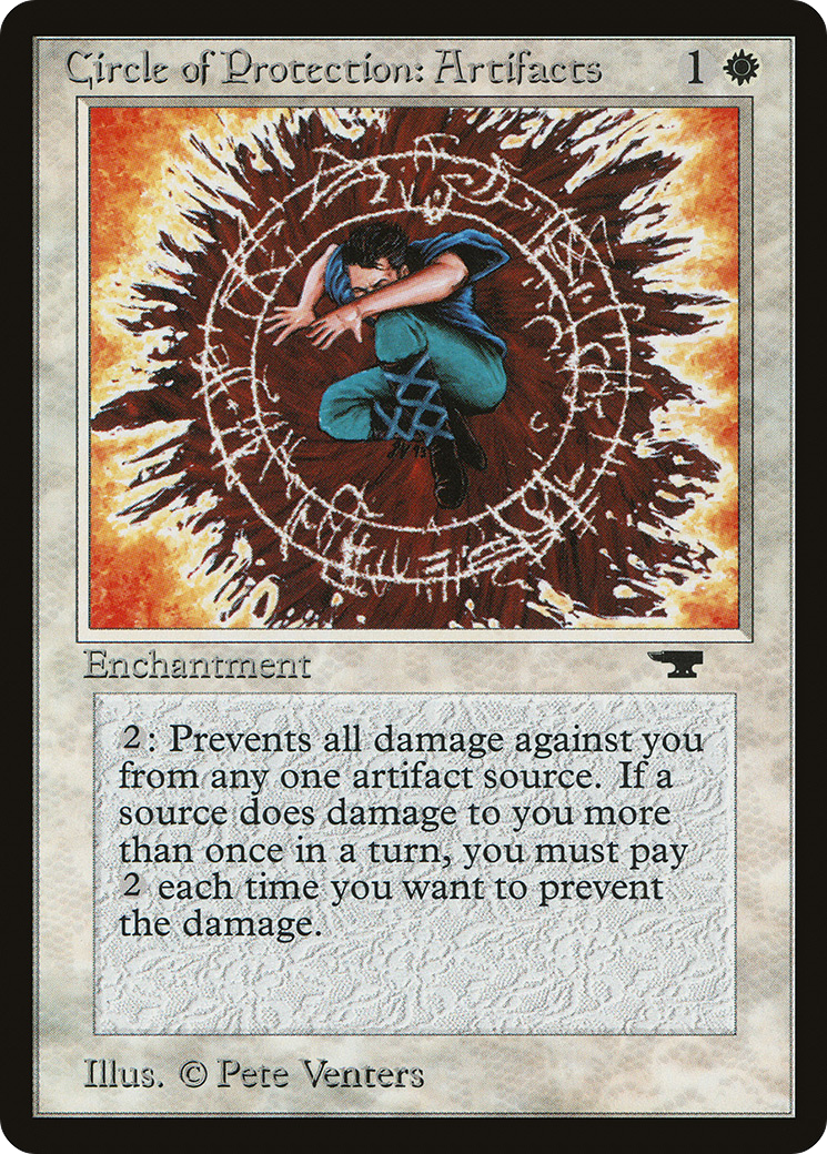 Cercle de protection : Artefacts (ATQ-004) – Antiquités 