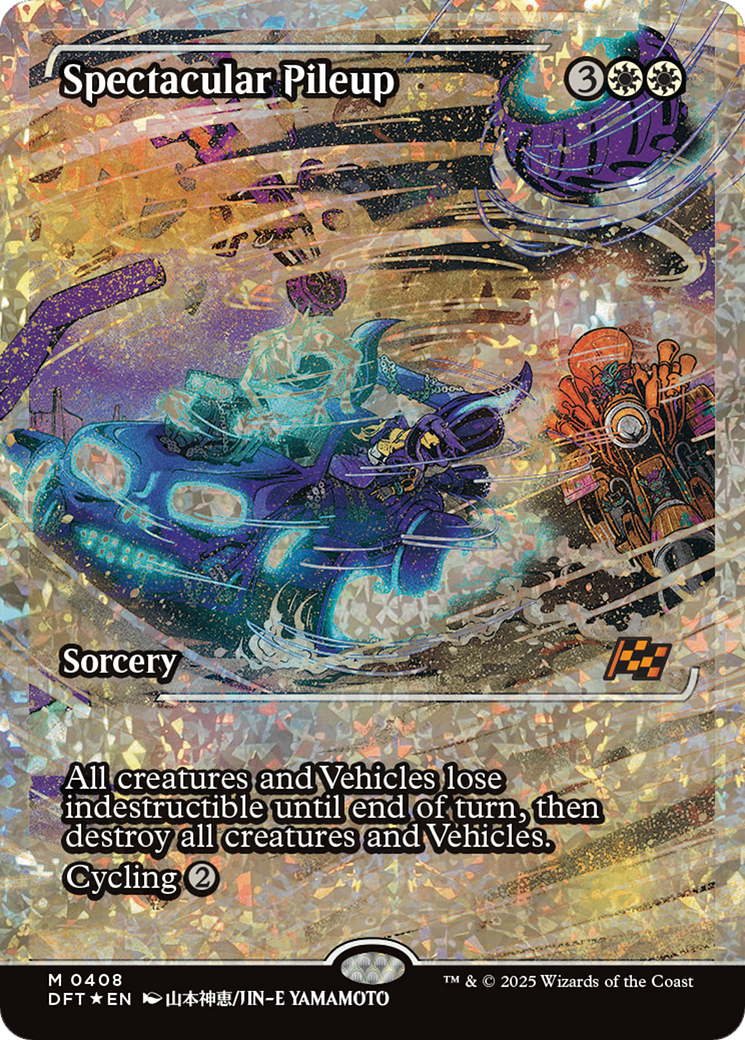 Pileup spectaculaire (Showcase) (Fracture Foil) (-408) - Aetherdrift 