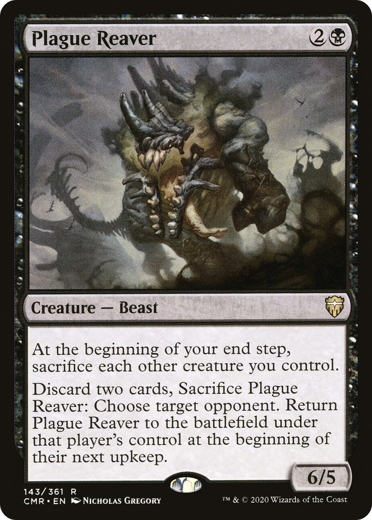 Plague Reaver (CMR-143) - Commander Legends Foil 