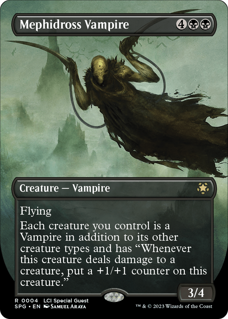 Mephidross Vampire (SPG-004) - Invités spéciaux (sans bordure) Foil 