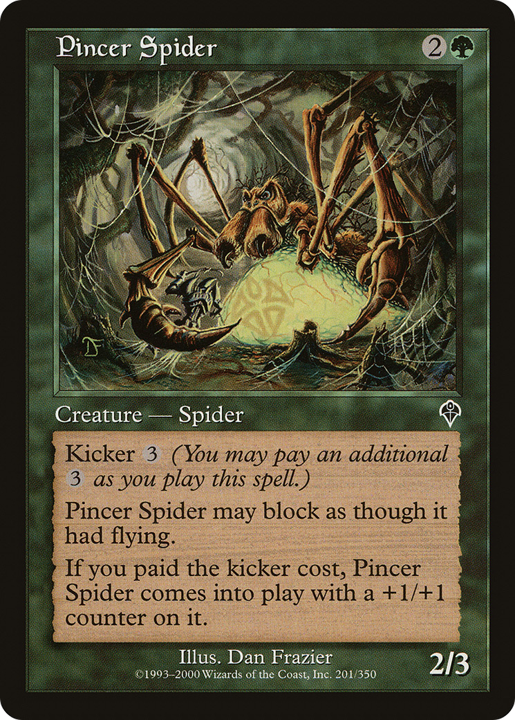 Araignée pinceuse (INV-201) - Invasion 