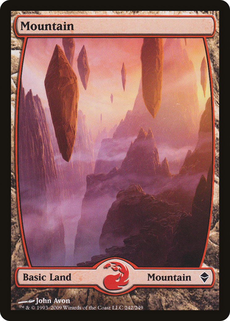 Montagne (ZEN-242) - Feuille de Zendikar