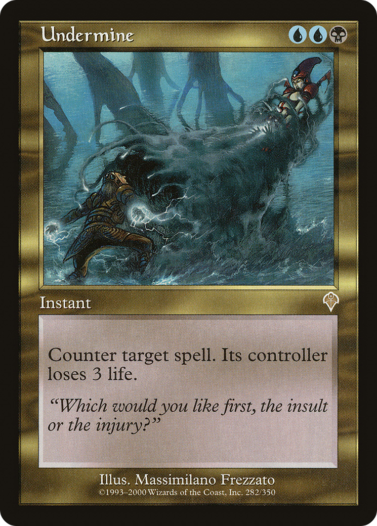 Undermine (INV-282) - Invasion Foil 