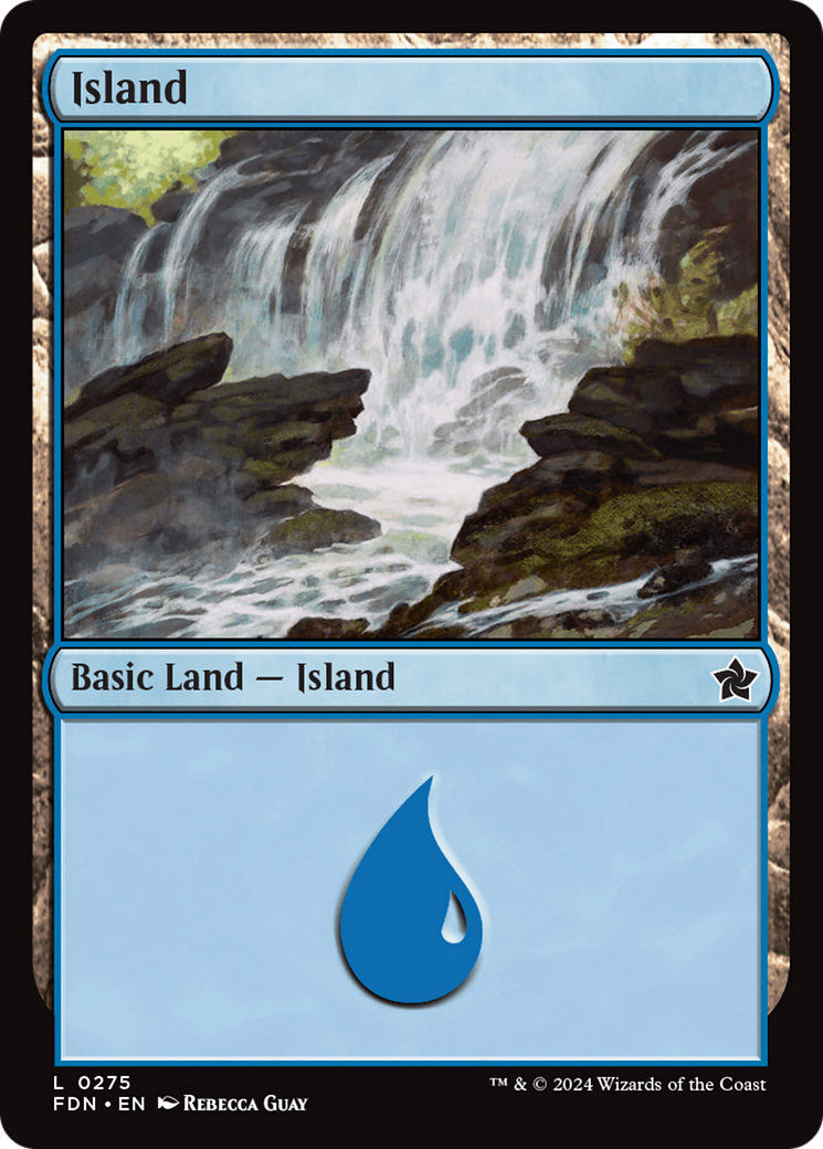Island (FDN-275) - Foundations Foil