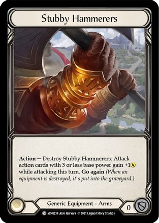 Stubby Hammerers (MON239) - Monarch 1re édition, feuille froide 